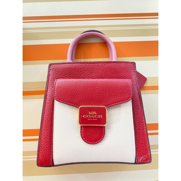 Coach Mini Pepper Crossbody In Colorblock C6994 - Picture 1 of 7